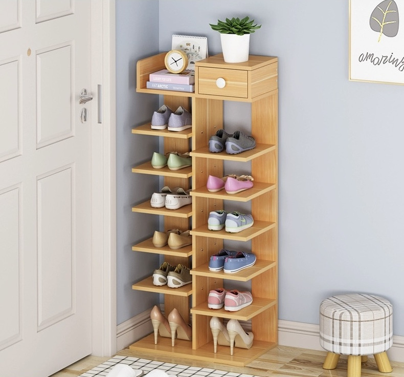 Simple household shoe rack Small mini economical multi-layer storage rack Door shoe cabinet simple modern storage rack