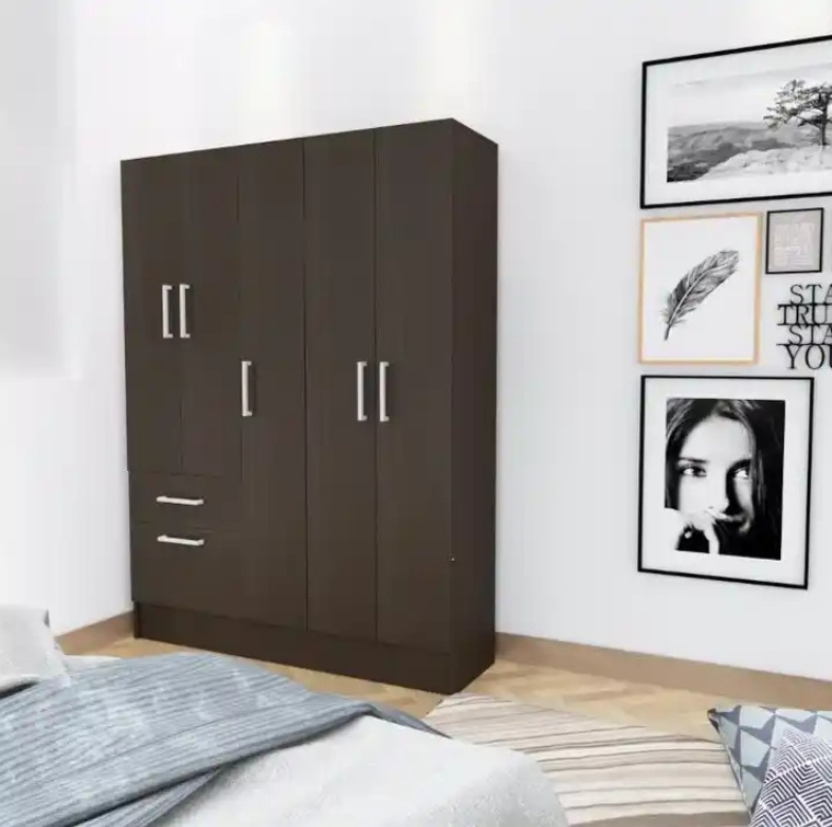 Wholesale Price Modular Modern Designs Modern Wooden Closet Storage Cabinet with Drawers for Bedroom