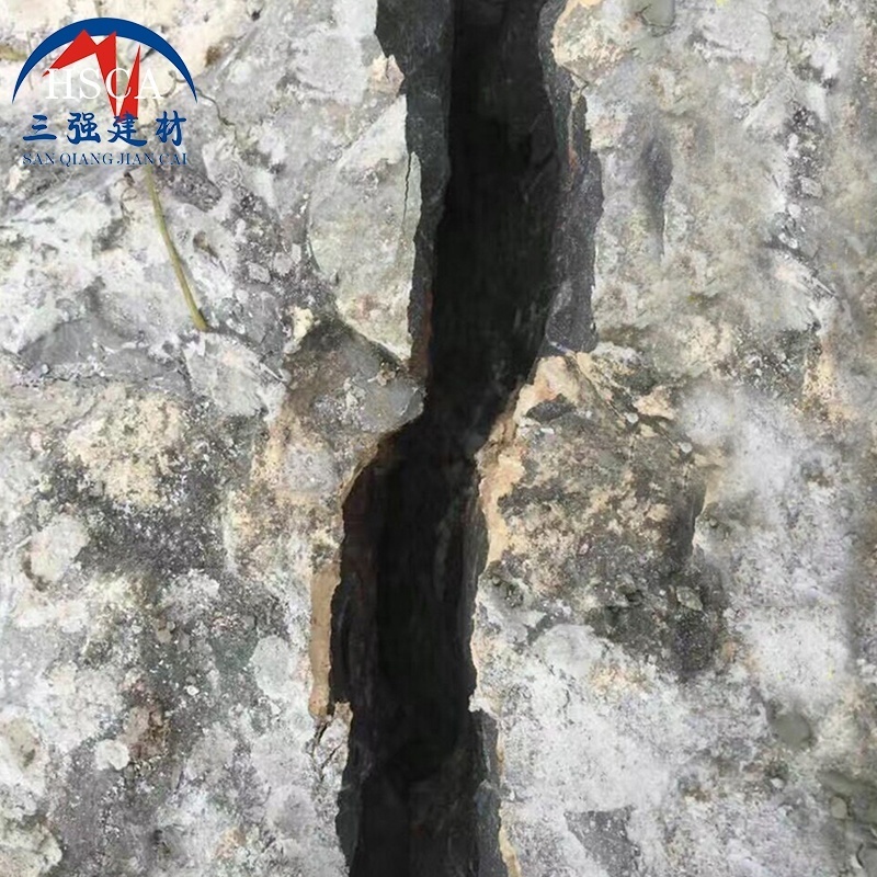 Guangdong Supplier Expansive Mortar For Rock Breaking, Cracking Agent Expansive Mortar Soundless Demolition Powder