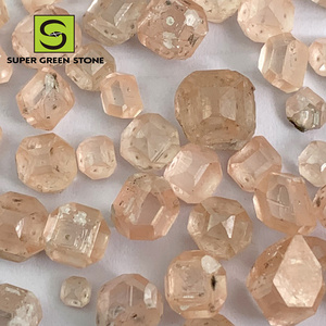 SuperGS Fancy Color Created Lab Grown Cvd Large Size Synthetic Loose Uncut Pink HPHT Rough Diamond