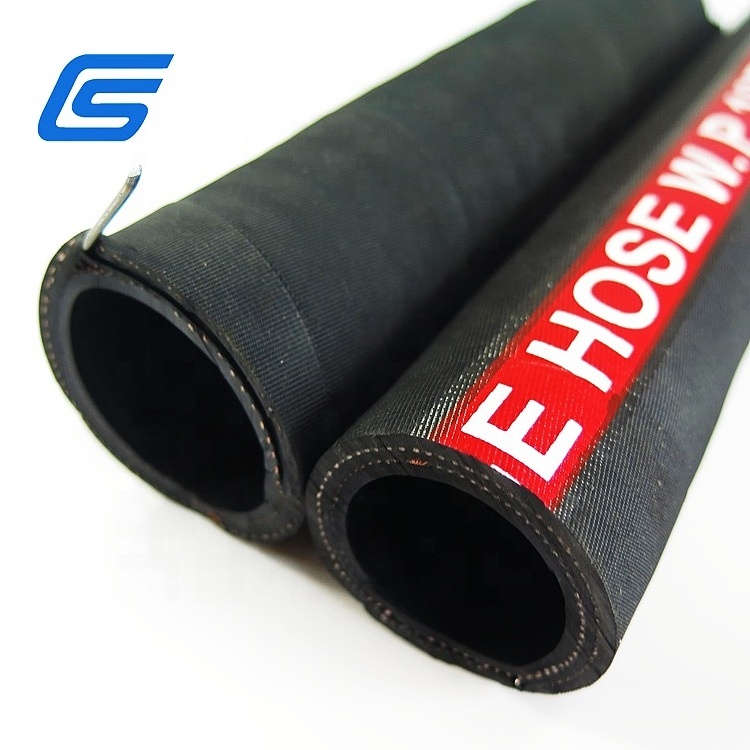 Eco-friendly factory price EN DIN SAE 100 R4  hydraulic rubber hose High quality oil tube suction lines return lines rubber hose