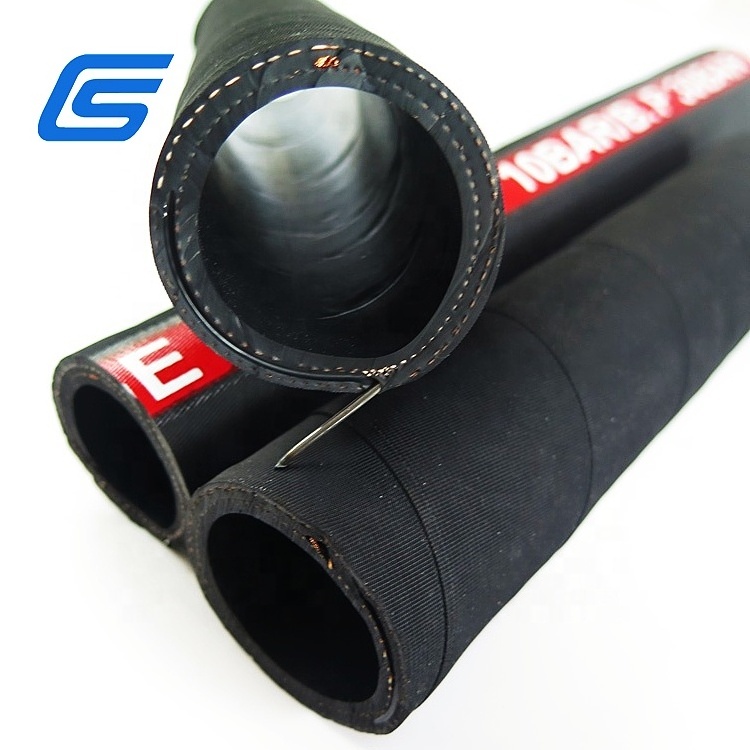 Eco-friendly factory price EN DIN SAE 100 R4  hydraulic rubber hose High quality oil tube suction lines return lines rubber hose