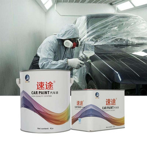 China Brand Car Paint Protect Coating Refinishing Eco-friendly Water-Based Refinish Car Top Color Paint