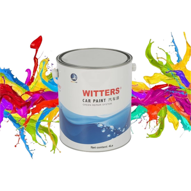 High Quality High Gloss Metallic White Blue Orange Green Epoxy Auto Car Paint