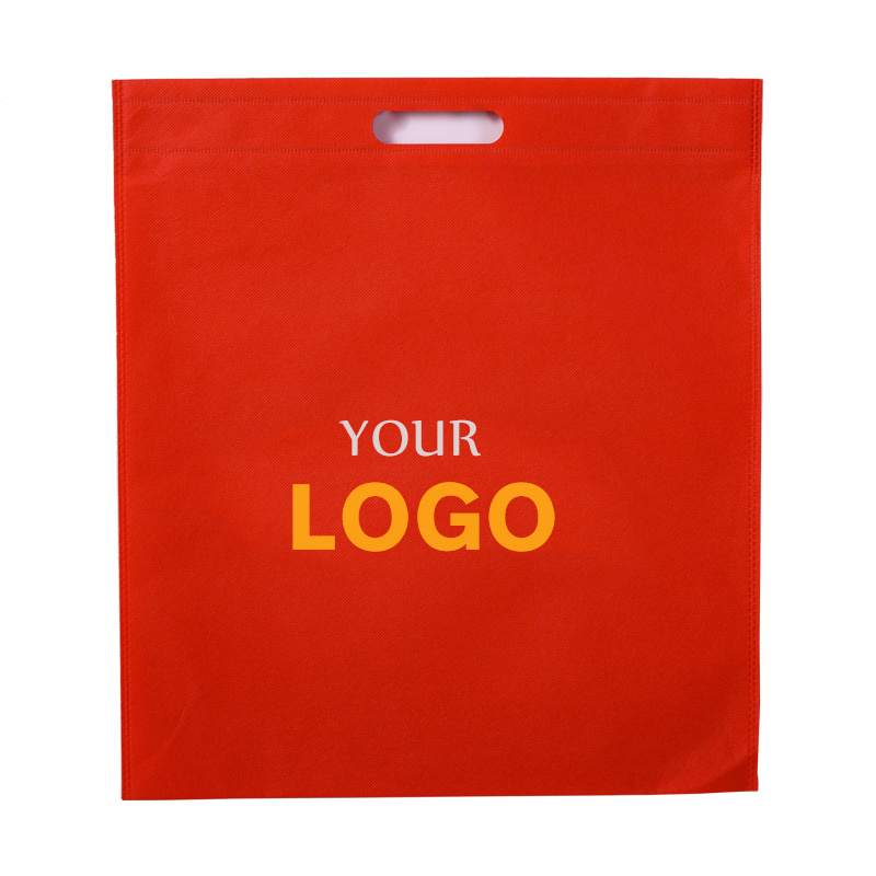 Create Own Brand Eco Friendly D Cut Non Woven Bag