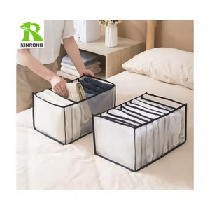 Drawer Underwear Organizer Divider Non Woven Fabric Foldable Dresser Storage Basket Organizers and Storage Bins