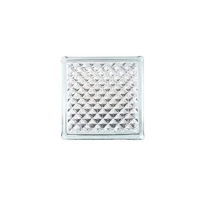 Hot Sale 190*190*80MM Price Dimensions Decorative Wall Building Glass Color Clear Glass Bricks Blocks For Wall