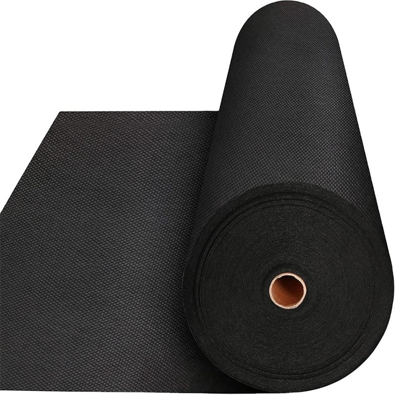 Nonwoven manufacturers anti weed mat Black Film polypropylene material Agriculture Farming weed barrier block fabric