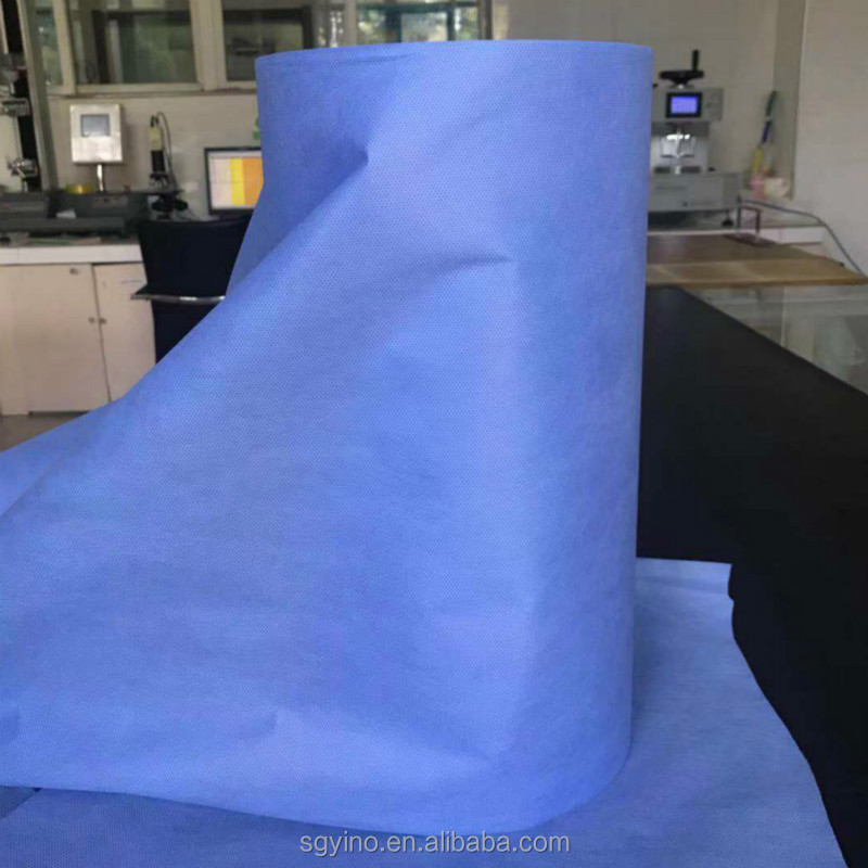 sms nonwoven fabric sms polypropylene spunbonded nonwoven fabric Disposable Ss Sms Pp Spunbond Non Woven Fabric