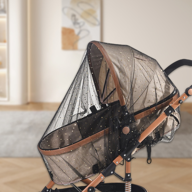 Ananbaby Universal Elastic Edge Anti Insect Large Easy Baby Stroller Mosquito Net Install Stretchable Mosquito Net