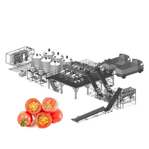 Tomato factory machines tomato prossecing machine  tomato puree making machine