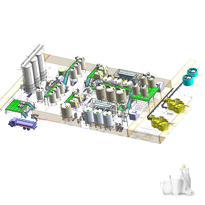 Dairy Making Machine/mini Milk Processing Plant/long Life Milk Production Line Machinery