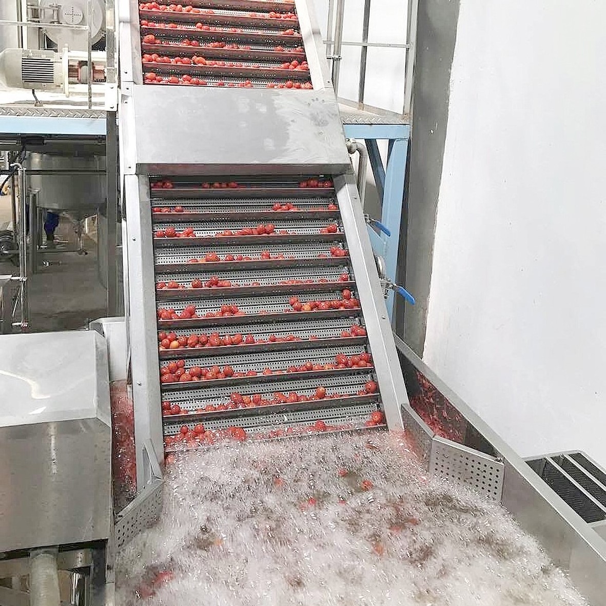 Tomato factory machines tomato prossecing machine  tomato puree making machine