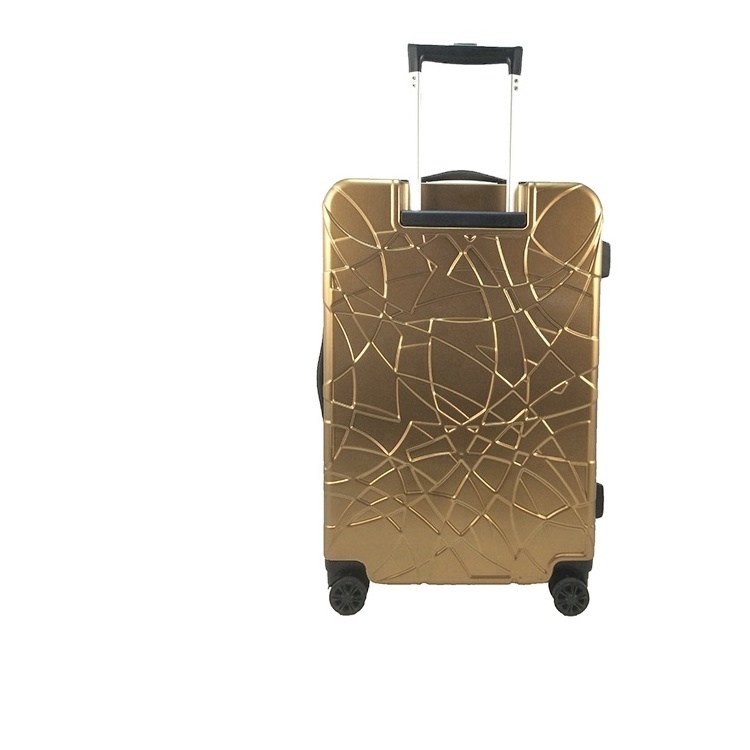 Customized Charming ABS Luggage With Retractable Wheels