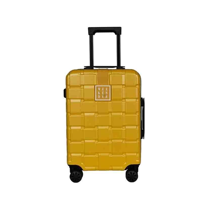 Industrial Yellow Removable Wheels Hard Plastic Luggage