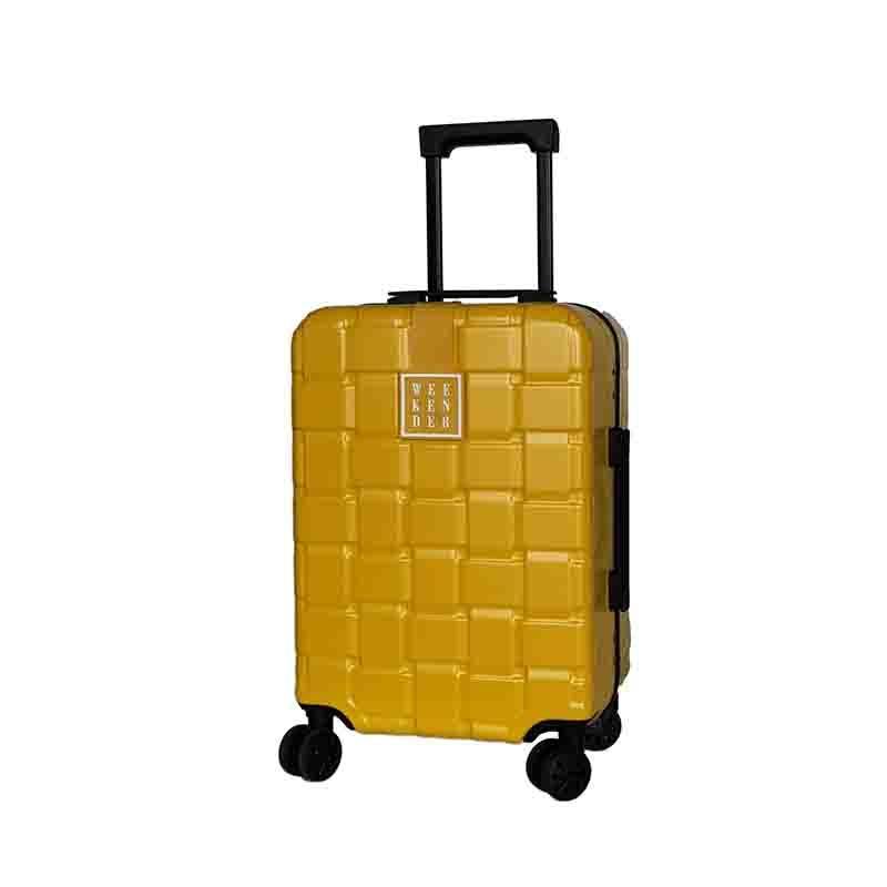 Industrial Yellow Removable Wheels Hard Plastic Luggage