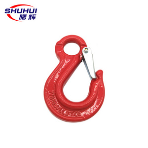 Rigging G80 Swivel Lifting Hook Swivel Self Locking Safety Lifting Hook CE Certification