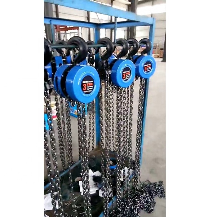 HSZ series pull lift hand chain block manual chain hoist with factory price crane hoist electric safety factor chain block