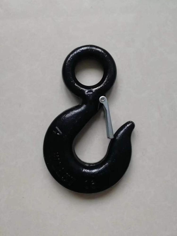 320C 320A lifting eye hook with safety latch eye Self Locking safety Hooks