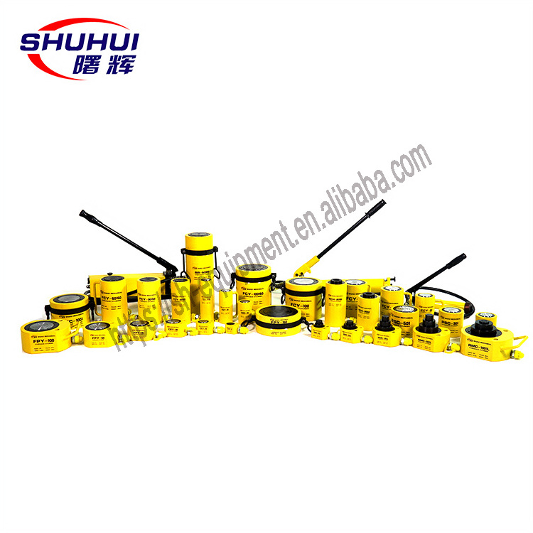 FPY-50 Thin Type Hydraulic Cylinder Telescopic Hydraulic Jack 50 ton