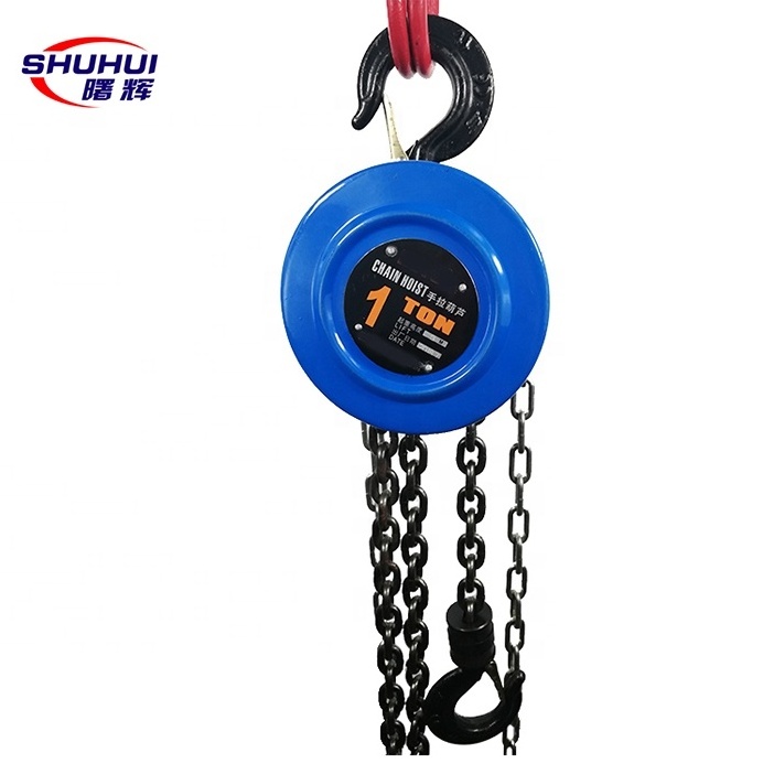 HSZ series pull lift hand chain block manual chain hoist with factory price crane hoist electric safety factor chain block