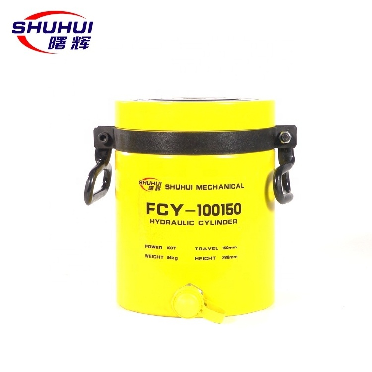 Lifting Single Acting Solid Ram Extended Jack FCY-20 20Ton Hydraulic Cylinder Jack