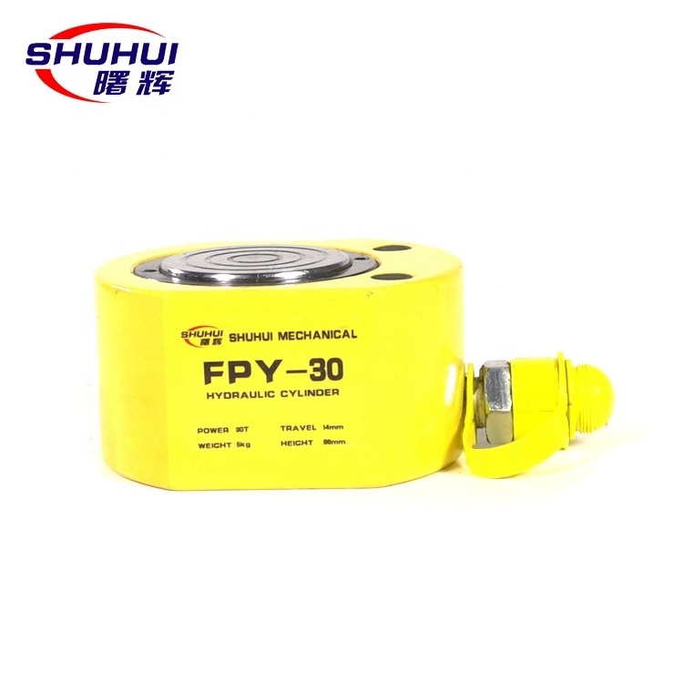 FPY-50 Thin Type Hydraulic Cylinder Telescopic Hydraulic Jack 50 ton