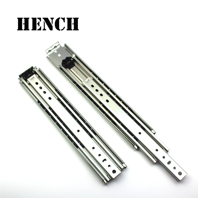 Factory price  Telescopic Channel Drawer Slide Rails 76mm Heavy Duty Drawer Slides