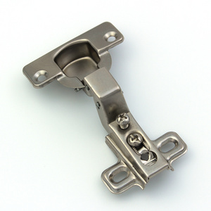 Furniture hinges one way concealed hinge with key hole plate