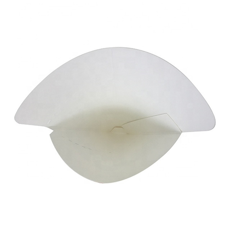 Customized cardboard crepe cone egg waffle packaging box paper crepe cone holder