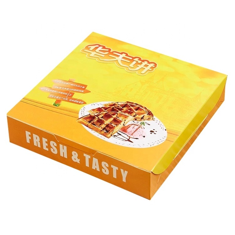 Manufacturer custom cardboard paper waffle box packaging