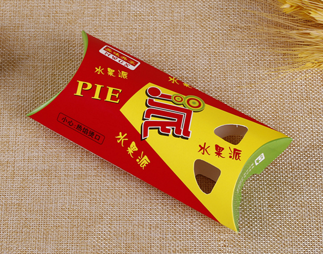 Pie box paper food box small apple pie packaging box