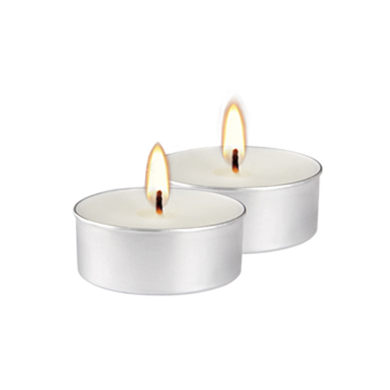 Wholesale Flame Warm Light White Wax Candles Tea Light Led Candle