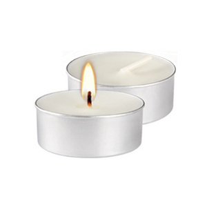 Wholesale Flame Warm Light White Wax Candles Tea Light Led Candle