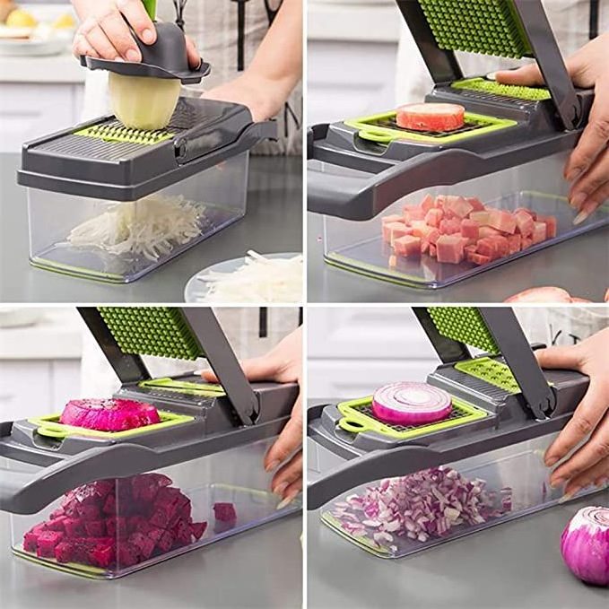 Best Selling Multifunction Safety And Environmental Protection  Dicer Carrot Grater Egg Slicer Vegetable Cutter