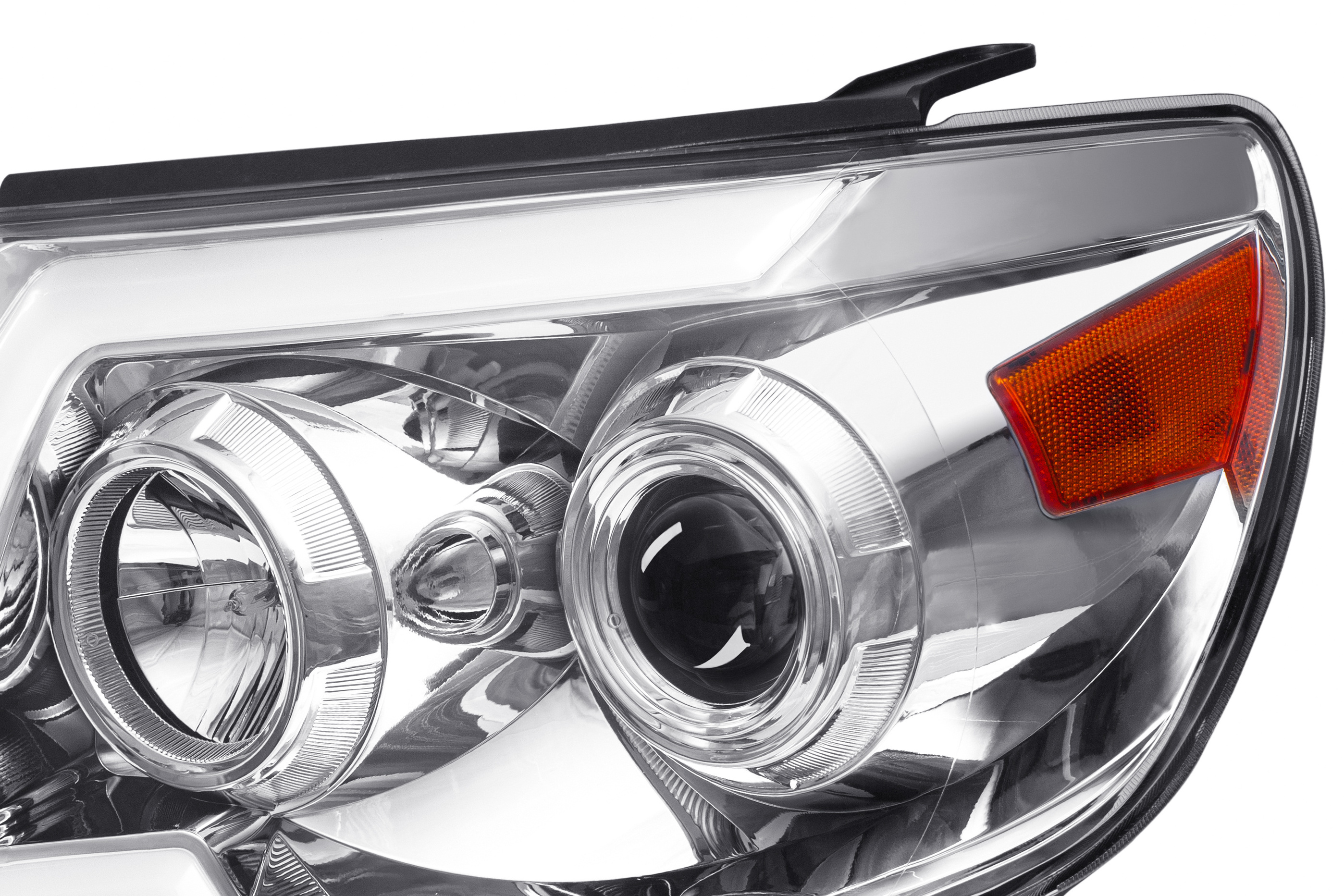 Hot-selling LED Bar DRL Projector Headlights w/ Sequential Turn Signal Lights for 2005-2011 Toyota Tacoma (Chromed /Clea