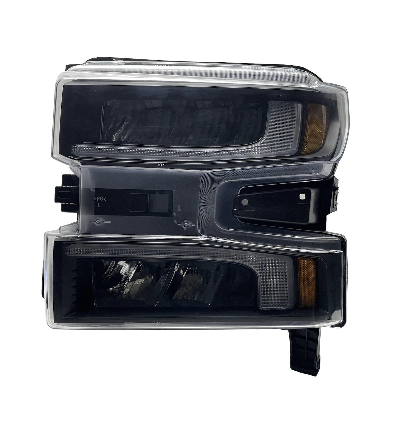 Hot-selling for High Quality  for 2019-2022 Chevy Silverado  Factory Style Headlights with DRL 1500 (Black /Clear)