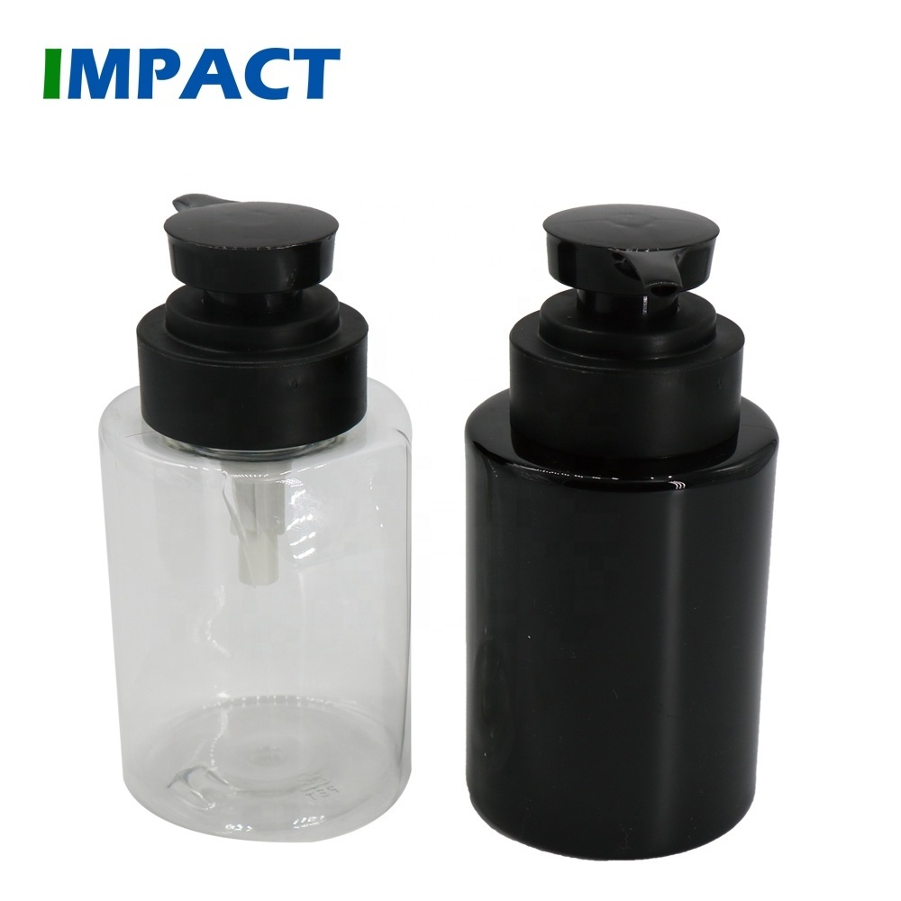 250 ml 500 ml 1000 ml PET Black Grey Plastic Shampoo Bottles Design