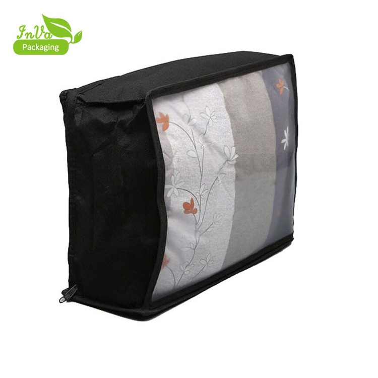 Clear packaging blanket bedsheets pvc pillow bag