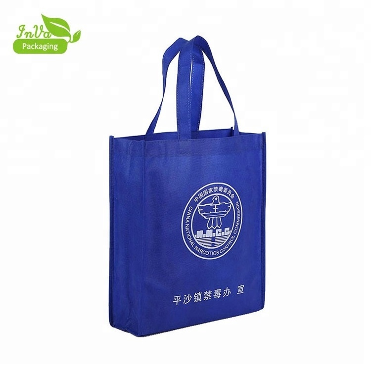 China Product Brand New Customized Logo Reusable Hand Shopping PP Woven Bags