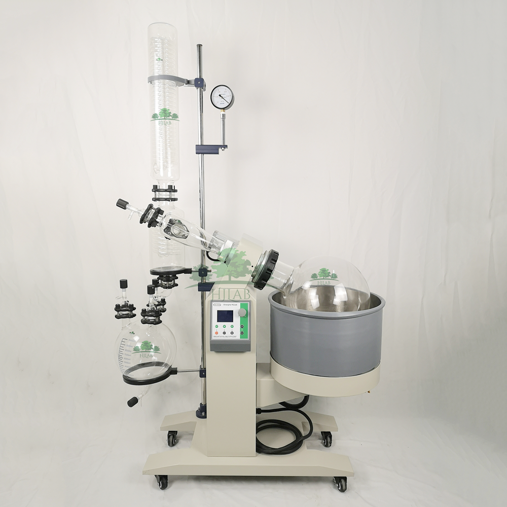 HJLab Dual design 50L Rotary Evaporator with Dual Condensers and Dual Receiving Flasks