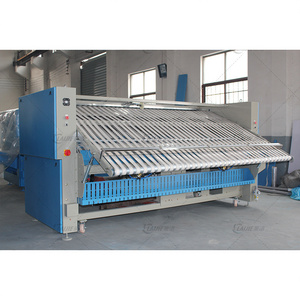 Automatic laundry folder sheet folding machine