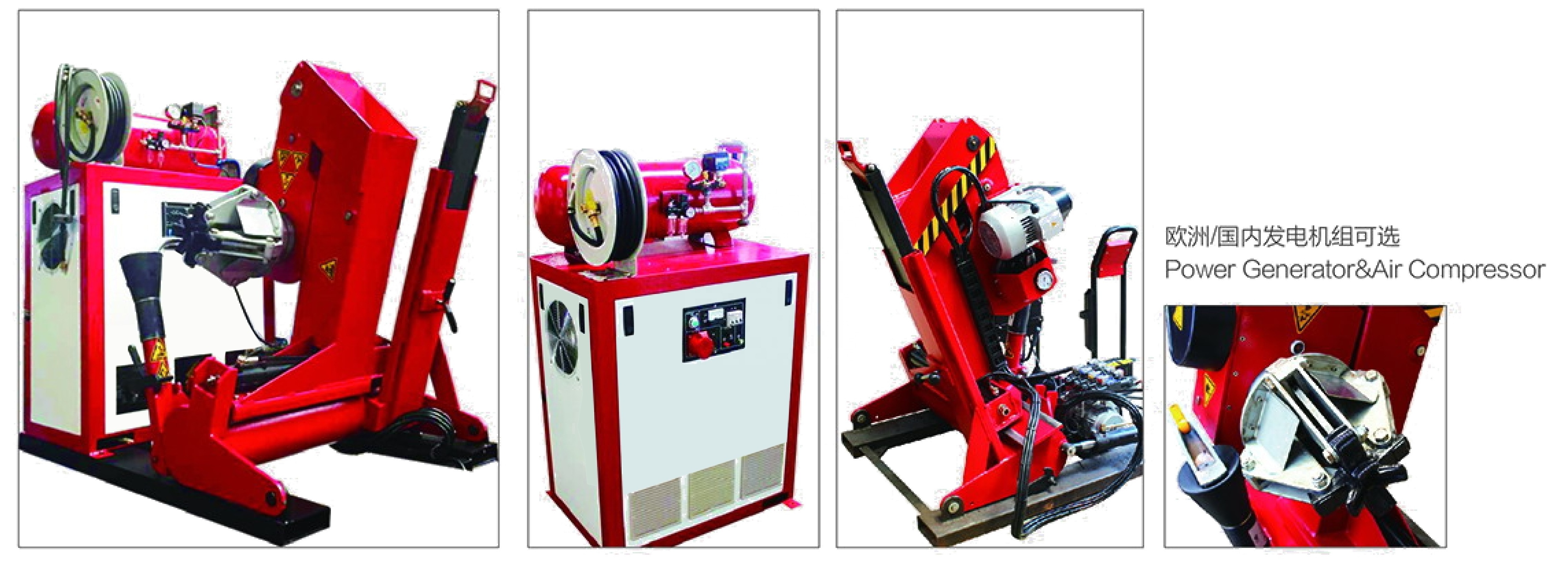 Heavy duty truck tyre changer machine 13