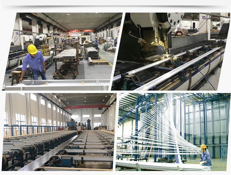 China Supplier perfil de aluminio 6063 Anodized Aluminium Frame Profile Factory Price Custom Aluminum Extrusion Profiles