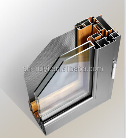 Double Hung Windows Aluminium Profiles Factory Custom Aluminum Alloy Doors and Windows Profiles For Architecture