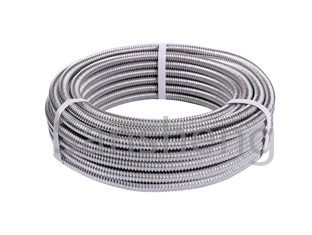 304/316 stainless steel flexible hose CSST coil corrugated metal tubing