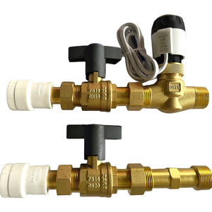 Innovative valve connection kit for fancoils and air handling units Brass Fan Coil Unit Valve