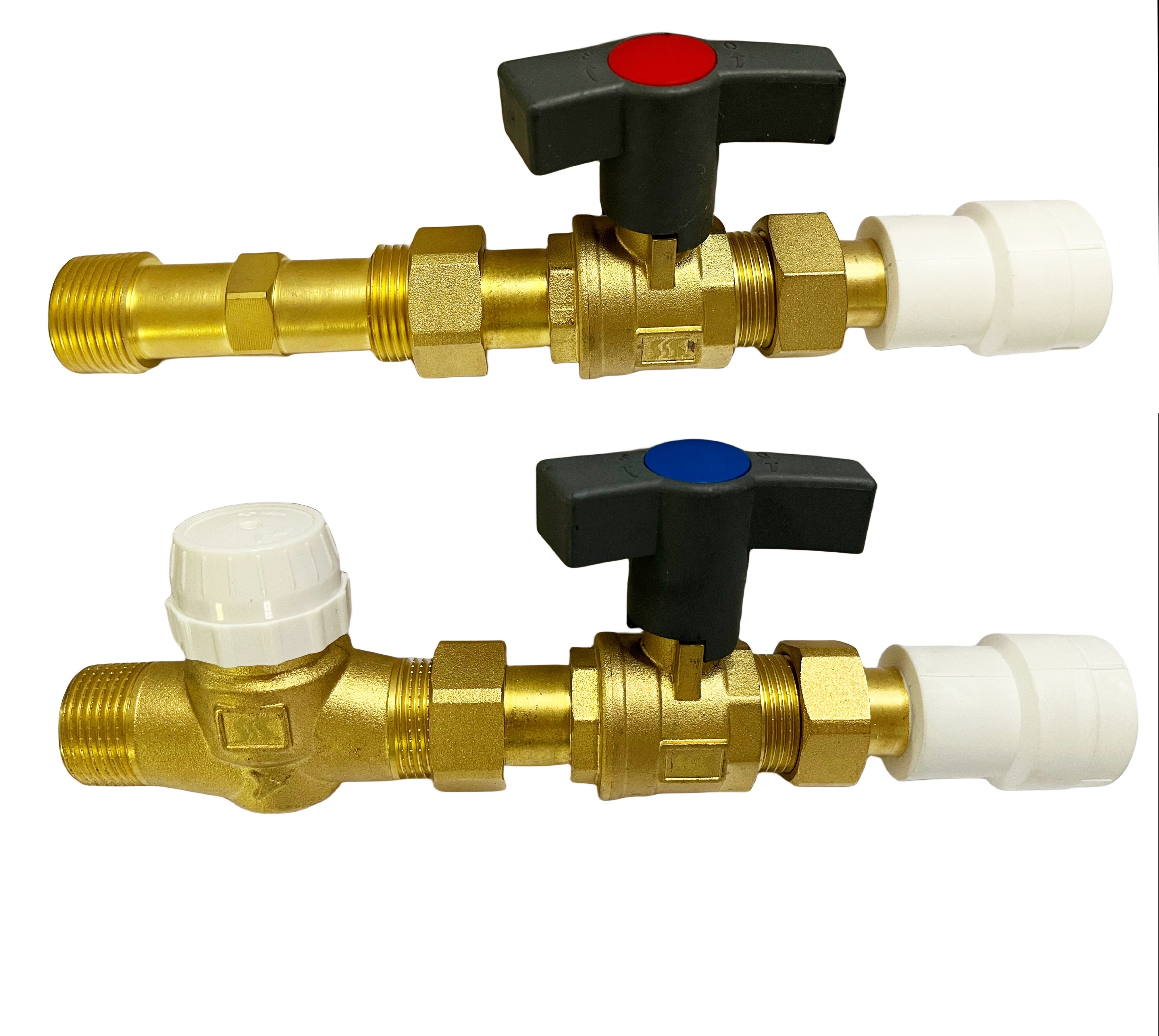 Innovative valve connection kit for fancoils and air handling units Brass Fan Coil Unit Valve