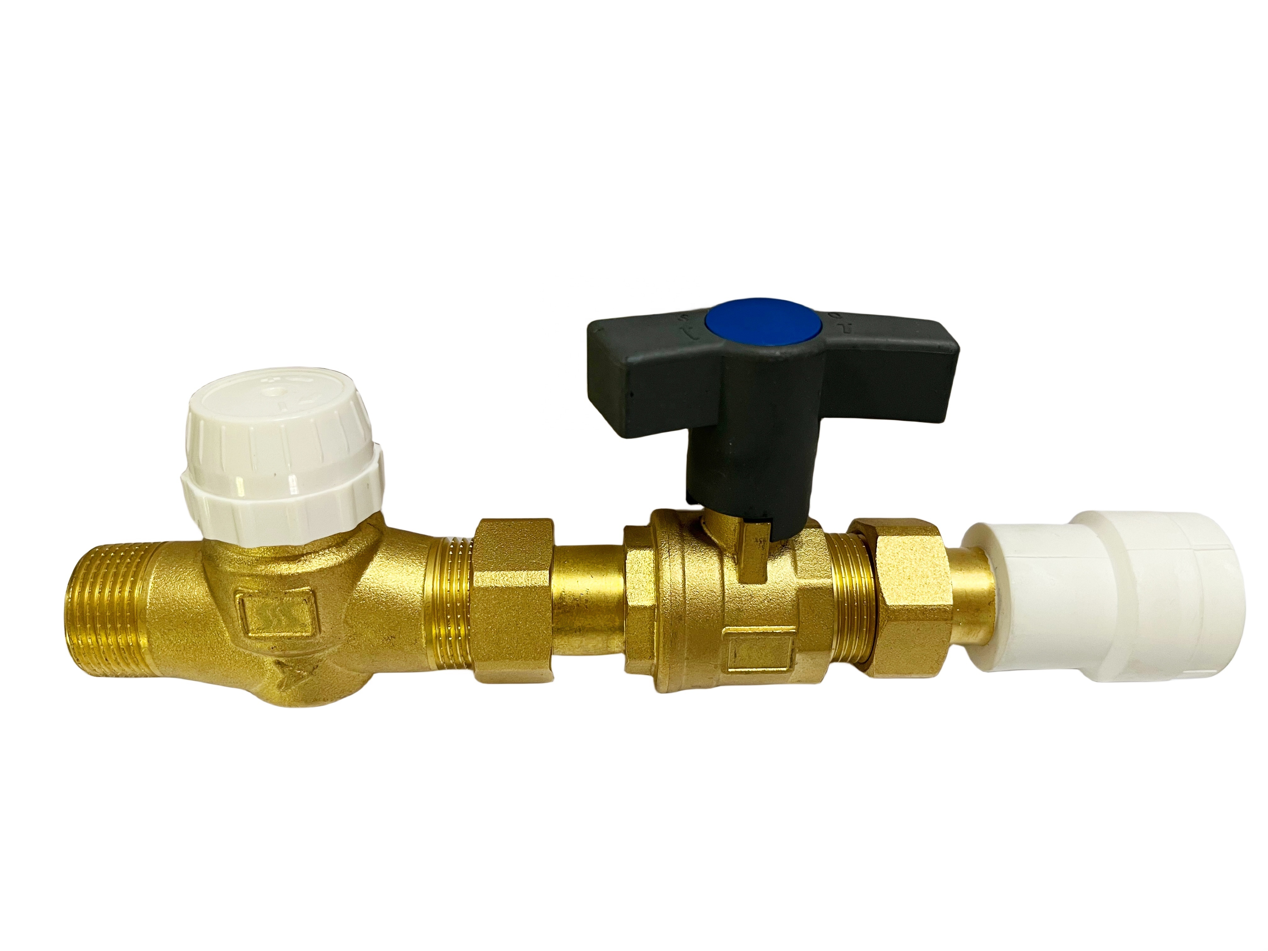 Innovative valve connection kit for fancoils and air handling units Brass Fan Coil Unit Valve