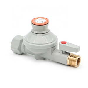 Smart Home Gas Security Protect Natural Gas Kitchen Pipeline Brass or Aluminium Self-Closing Shut Off Valve